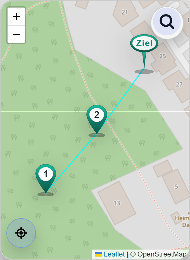 Route und Reihenfolge festlegen